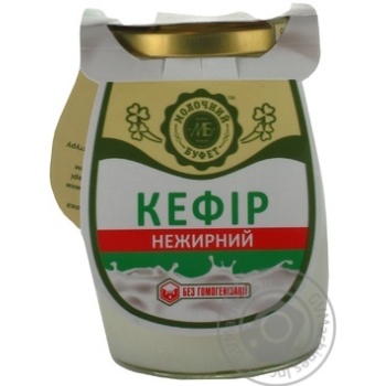 kefir molochniy bufet 285g glass bottle Ukraine - buy, prices for - photo 1