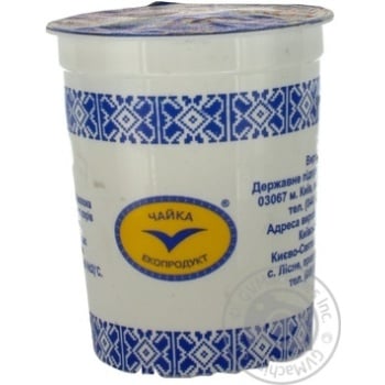 sour cream chayka 10% 450g Ukraine - buy, prices for - photo 1