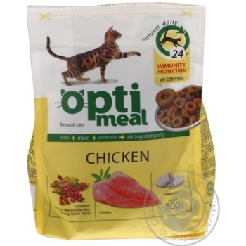 Opti Meal With Chicken Dry For Cats Food - buy, prices for NOVUS - photo 3