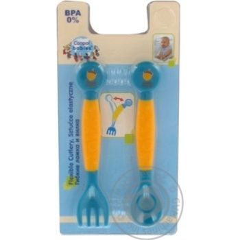 Canpol flexible spoon and fork - buy, prices for - photo 1