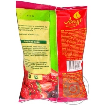 Berry mix Azhur frozen 400g Ukraine - buy, prices for NOVUS - photo 5