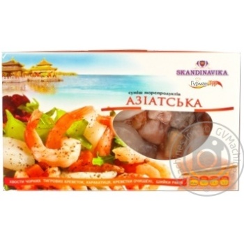Seafood mix Asian Skandinavika 300g Ukraine - buy, prices for - photo 8