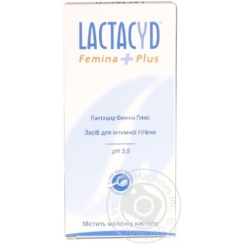 Means Lactacyd femina for an intimate hygiene 200ml France - buy, prices for NOVUS - photo 1