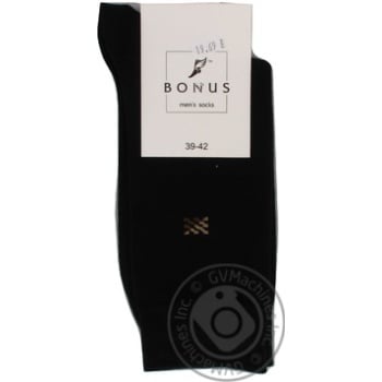 sock bonus black cotton Ukraine