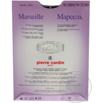 Колготи Pierre Cardin Marseille жіночі nero 50ден 3р - купити, ціни на - фото 2