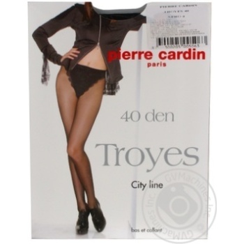 Колготи жіночі Pierre Cardin  Troyes 40 Nero 4 купити, ціни на МегаМаркет - фото 1