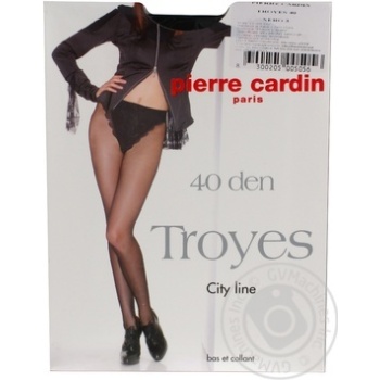 Колготи жіночі Pierre Cardin  Troyes 40 Nero 3 купити, ціни на МегаМаркет - фото 1