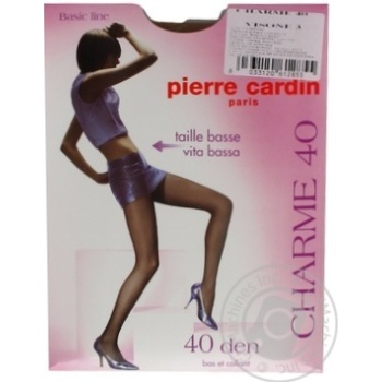 Колготи жіночі Pierre Cardin  Charme 40 Visone 3 купити, ціни на МегаМаркет - фото 1