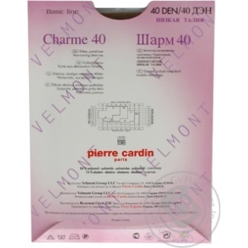 Колготи жіночі Pierre Cardin  Charme 40 Visone 3 купити, ціни на МегаМаркет - фото 4