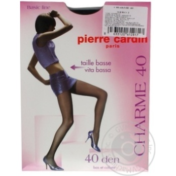 Колготи жіночі Pierre Cardin  Charme 40 Nero 2 купить, цены на МегаМаркет - фото 1