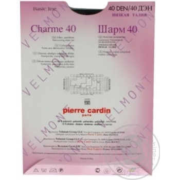 Колготи жіночі Pierre Cardin  Charme 40 Nero 2 купити, ціни на МегаМаркет - фото 4