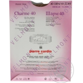 Колготи жіночі Pierre Cardin  Charme 40 Visone 4 купити, ціни на МегаМаркет - фото 4