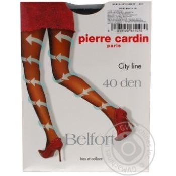 Tights Pierre cardin nero polyamide for women 40den 5size - buy, prices for MegaMarket - photo 1