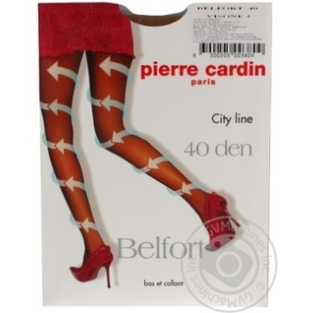 Tights Pierre cardin vizone polyamide for women 40den 2size - buy, prices for MegaMarket - photo 1