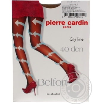 Колготи жіночі Pierre Cardin  Belfort 40 Visone 3 купити, ціни на МегаМаркет - фото 1
