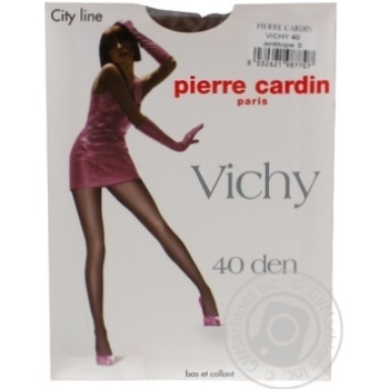 Колготи жіночі Pierre Cardin Vichy 40 Antilope 3 купити, ціни на МегаМаркет - фото 1