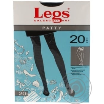 Legs Patty 20 Den 1/2s Nero Women Tights - buy, prices for MegaMarket - photo 4