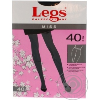 Колготы Legs Miss женские nero 40ден 5р - купить, цены на МегаМаркет - фото 3