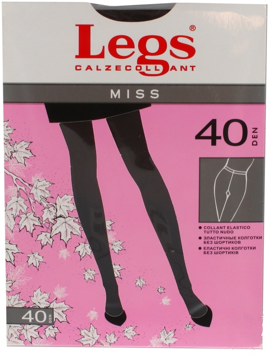 

Колготы Legs Miss женские capucсhino 40ден 1/2р