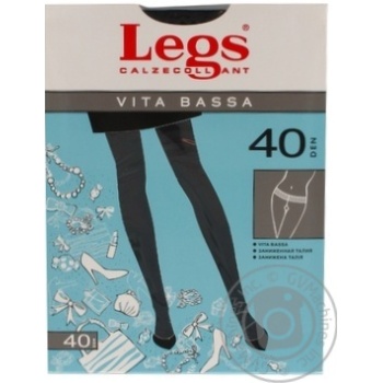 Колготи жін. LEGS 211 VITA BASSA 40 NERO №1/2 купити, ціни на МегаМаркет - фото 2