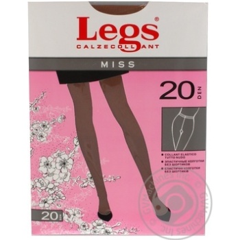 Колготы Legs Miss 20 Den женские р.1/2 Sand - купить, цены на ULTRAMARKET - фото 3