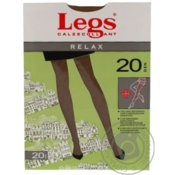 Колготи Legs Relax жіночі sabbia 20ден 1/2р - купити, ціни на ULTRAMARKET - фото 1