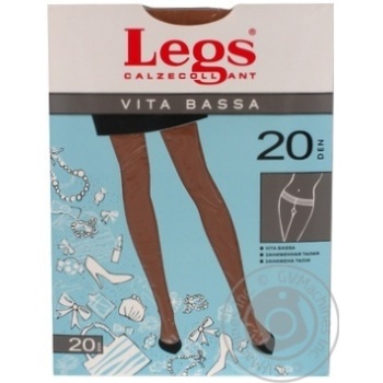 Колготы Legs Vita Bassa 20Den женские р.1/2 Amber