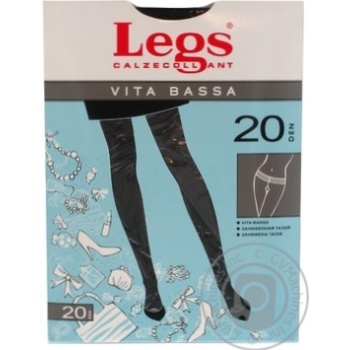 Колготы Legs Vita Bassa женские nero 20ден 4р - купить, цены на МегаМаркет - фото 4