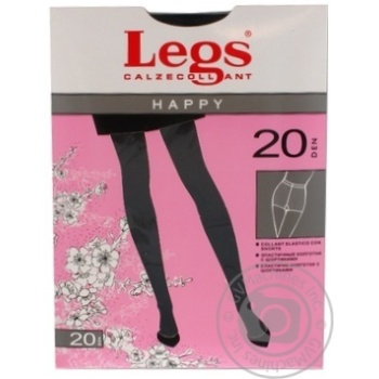 Колготы Legs Happy женские nero 20ден 4р - купить, цены на ULTRAMARKET - фото 1