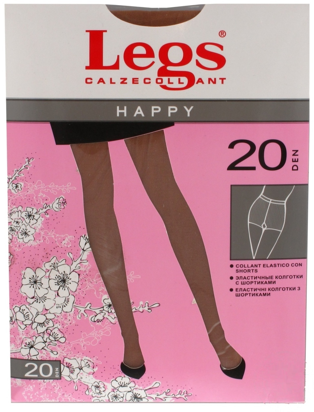 

Колготы Legs Happy женские amber 20ден 5р