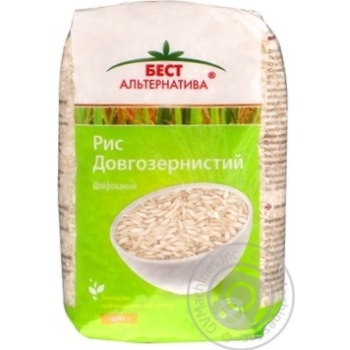 Groats rice Best alternativa long grain white 900g sachet - buy, prices for MegaMarket - photo 1