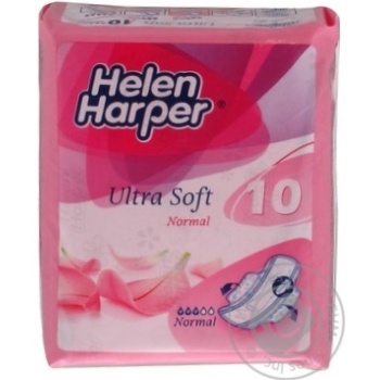 Прокладки гігієнічні Helen Harper Ultra Normal plus Soft д/к.д. 10шт