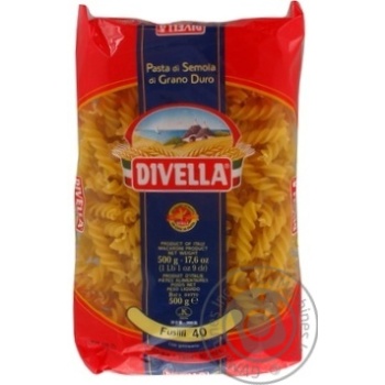 Макаронні вироби Divella Fusilli №40 500г купити, ціни на МегаМаркет - фото 2