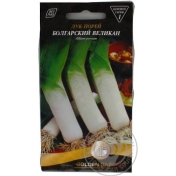Насіння Цибуля-порей Болгарський велетень 1г купить, цены на МегаМаркет - фото 2