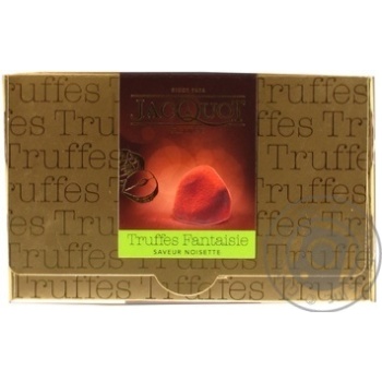 Jacquot Hazelnut Flavoured Fancy Truffles 200g