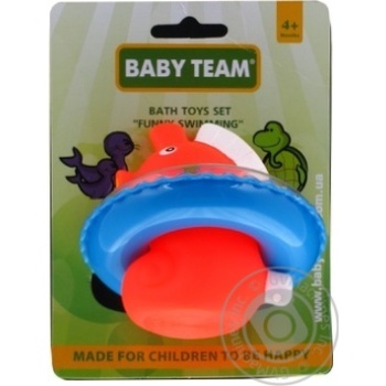 Набір іграшок для ванни Baby Team Забавне купання купити, ціни на МегаМаркет - фото 6