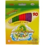 Plasticine Gamma Bdzhilka 10colors wax 123g