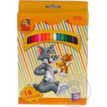 Cool For School Tom and Jerry Colored Pencils 18pcs - buy, prices for - photo 6