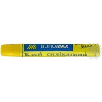 Клей Buromax силикатный с губкой 50мл купить, цены на МегаМаркет - фото 1