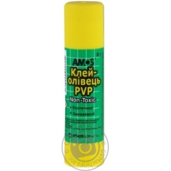 Клей-олівець Amos Am-3208 8г х30 купити, ціни на МегаМаркет - фото 1