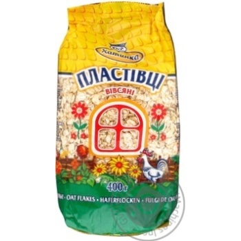 Oat flakes Hatynka quick-cooking 400g Ukraine