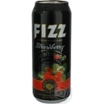 Сидр Fizz Strawberry з/б 0.5л х24