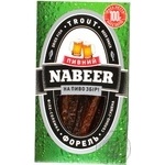 Форель Пивний NABEER філе-соломка солоно-сушена 100г Україна