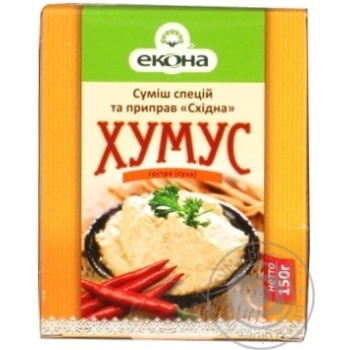 Econa fot hummus hot mix spices 150g - buy, prices for MegaMarket - photo 1