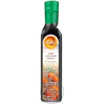 Oil Oliyni tradytsii with pumpkin seeds extra virgin 250ml glass bottle - buy, prices for MegaMarket - photo 1