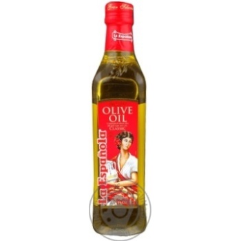 Oil La espanola olive refined 500ml glass bottle - buy, prices for MegaMarket - photo 1