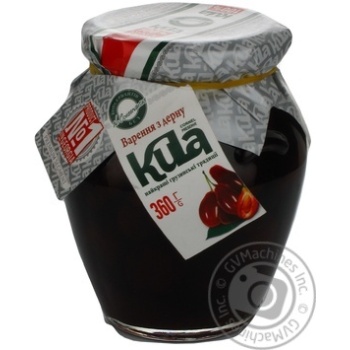 Варення Kula кизилове 360г х12 купити, ціни на МегаМаркет - фото 1