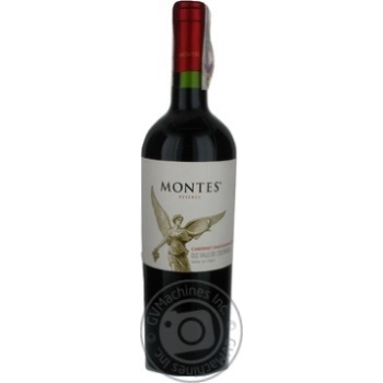 Вино Montes Cabernet Sauvignon Reserva червоне сухе 0.75л х6 купить, цены на МегаМаркет - фото 1