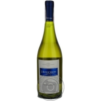 Вино біле сухе Chardonnay J.Bouchon Reserva 12-13% скло 0,75л