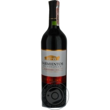 Wine carmener red dry 13.5% 750ml glass bottle - buy, prices for MegaMarket - photo 1